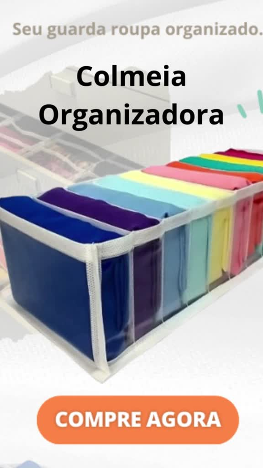 Colmeia Organizadora divisórias Branco "PP - P - M - G " - PROMOÇÃO - Organizador de Guarda Roupas