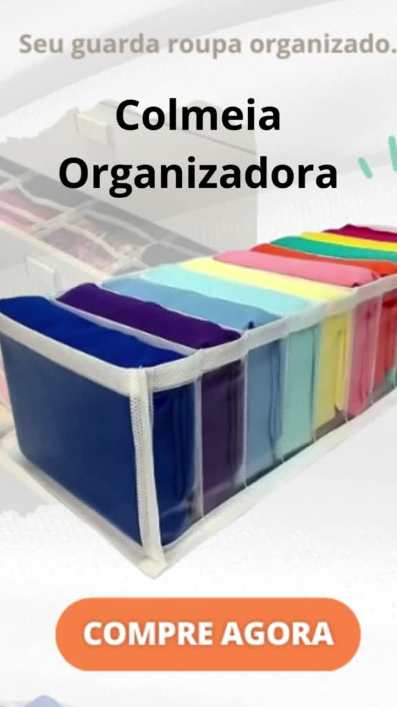 Colmeia Organizadora divisórias Branco "PP - P - M - G " - PROMOÇÃO - Organizador de Guarda Roupas