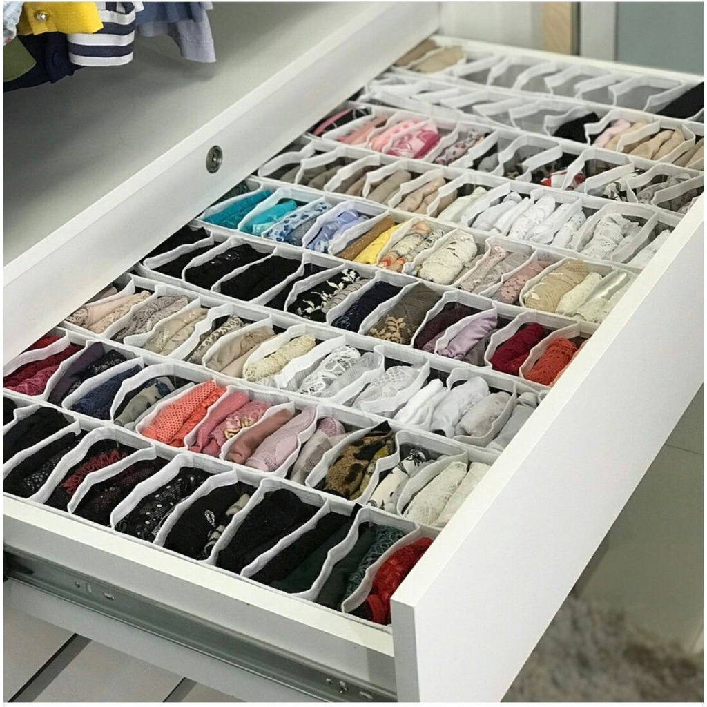 Colmeia Organizadora divisórias Branco "PP - P - M - G " - PROMOÇÃO - Organizador de Guarda Roupas