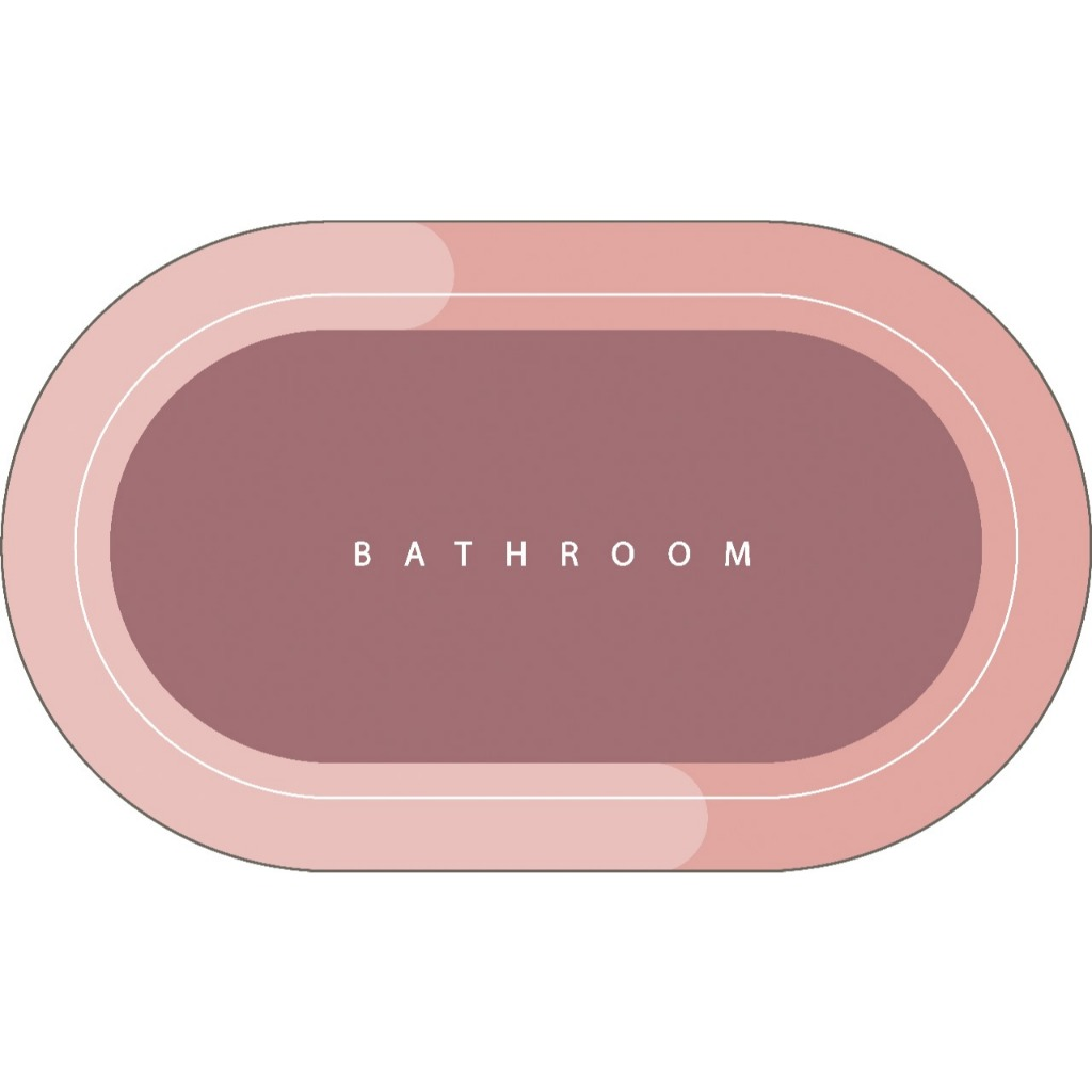 Tapete Banheiro Antiderrapante Absorvente de Secagem Rápida entregar Cor e Estampas sortidos