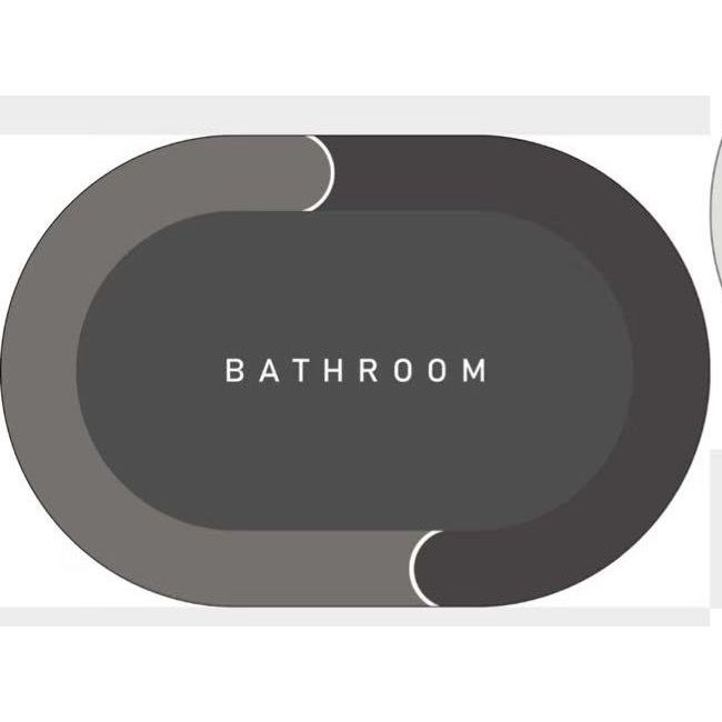 Tapete Banheiro Antiderrapante Absorvente de Secagem Rápida entregar Cor e Estampas sortidos