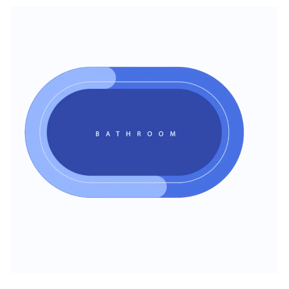 Tapete Banheiro Antiderrapante Absorvente de Secagem Rápida entregar Cor e Estampas sortidos