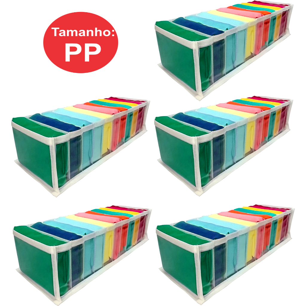 Colmeia Organizadora de Gavetas e Guarda-Roupas – Tamanhos PP, P, M e G