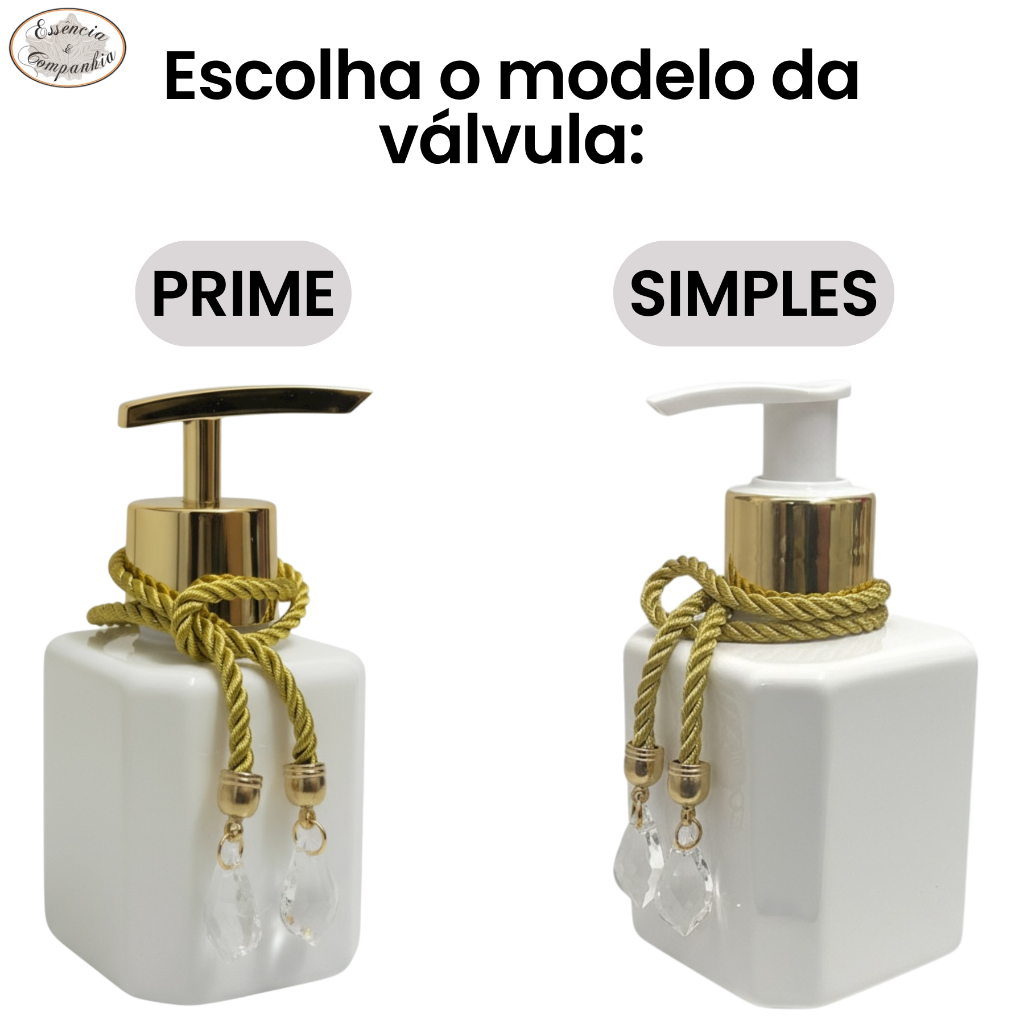 Kit Completo Lavabo Banheiro Frasco Pet Aromatizador e Saboneteira 200ml Com Bandeja e Vaso Planta