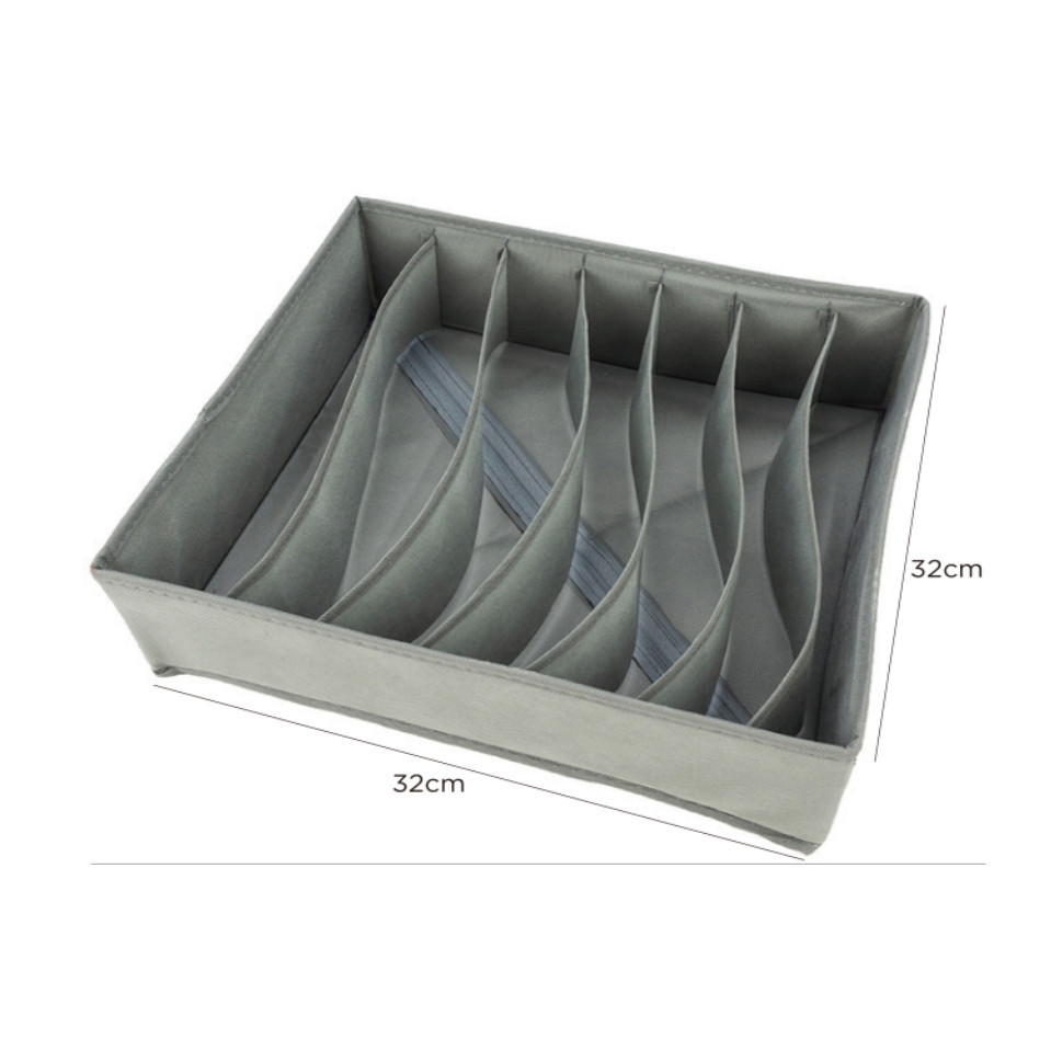 Colmeia Organizadora com Divisórias para Gavetas e Guarda-Roupas – Ideal para Roupas Íntimas