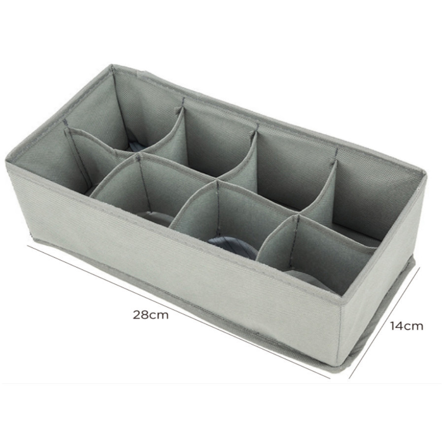 Colmeia Organizadora com Divisórias para Gavetas e Guarda-Roupas – Ideal para Roupas Íntimas